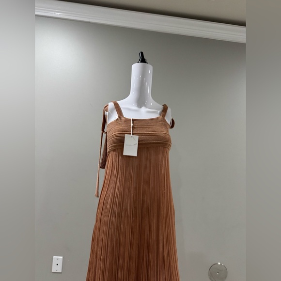 $1135 ZIMMERMANN 
Ottie Metallic Knit Midi Dress size 0/ xs - Picture 8 of 13